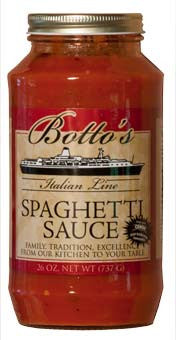 Botto's Homemade Spaghetti Sauce 5 Jars